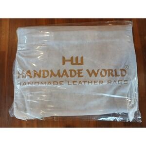 Handmade World Leather Laptop Messenger Bags 15" x 18" for‎ Men Women Mens